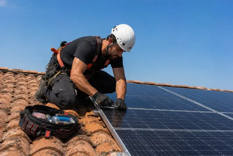 Maintenance et monitoring de panneaux solaires à Saint-Didier-au-Mont-d'Or